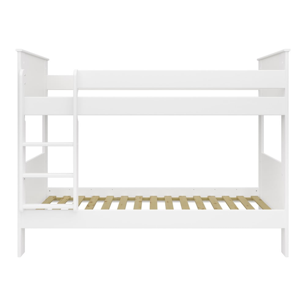 E-shop Biela poschodová detská posteľ 90x200 cm Alba - Tvilum