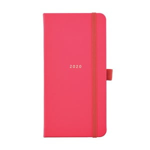 Ružový diár na rok 2020 Busy B Pretty, 118 strán