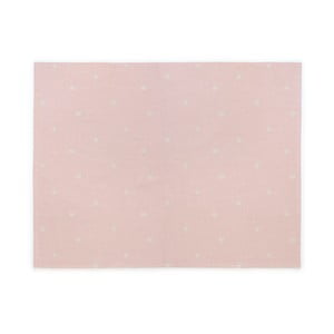 Ružový detský bavlnený ručne vyrobený koberec Naf Naf Stars, 160 × 120 cm