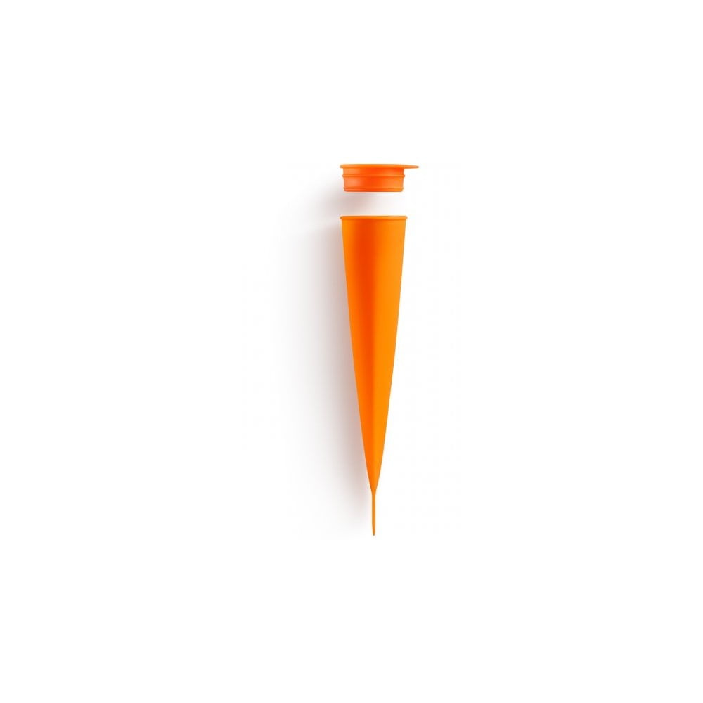 E-shop Oranžová silikónová forma na nanuky Lékué Pop