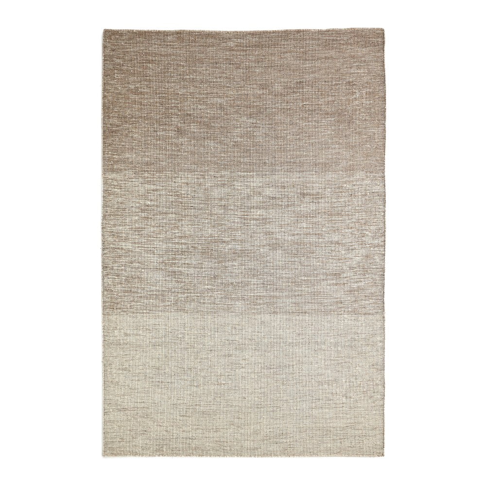 Béžový obojstranný vlnený koberec 200x300 cm Malenka – Kave Home