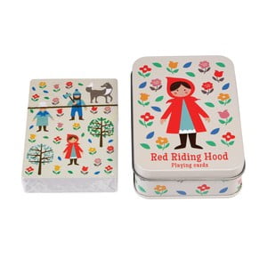 Hracie karty s motívom Červenej Čiapočky Rex London Red Riding Hood