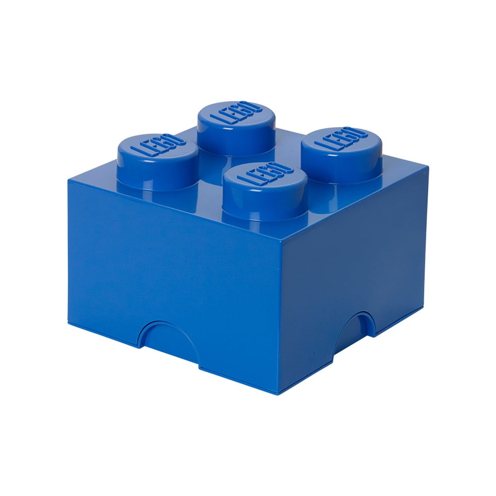 E-shop Modrý úložný box štvorec LEGO®