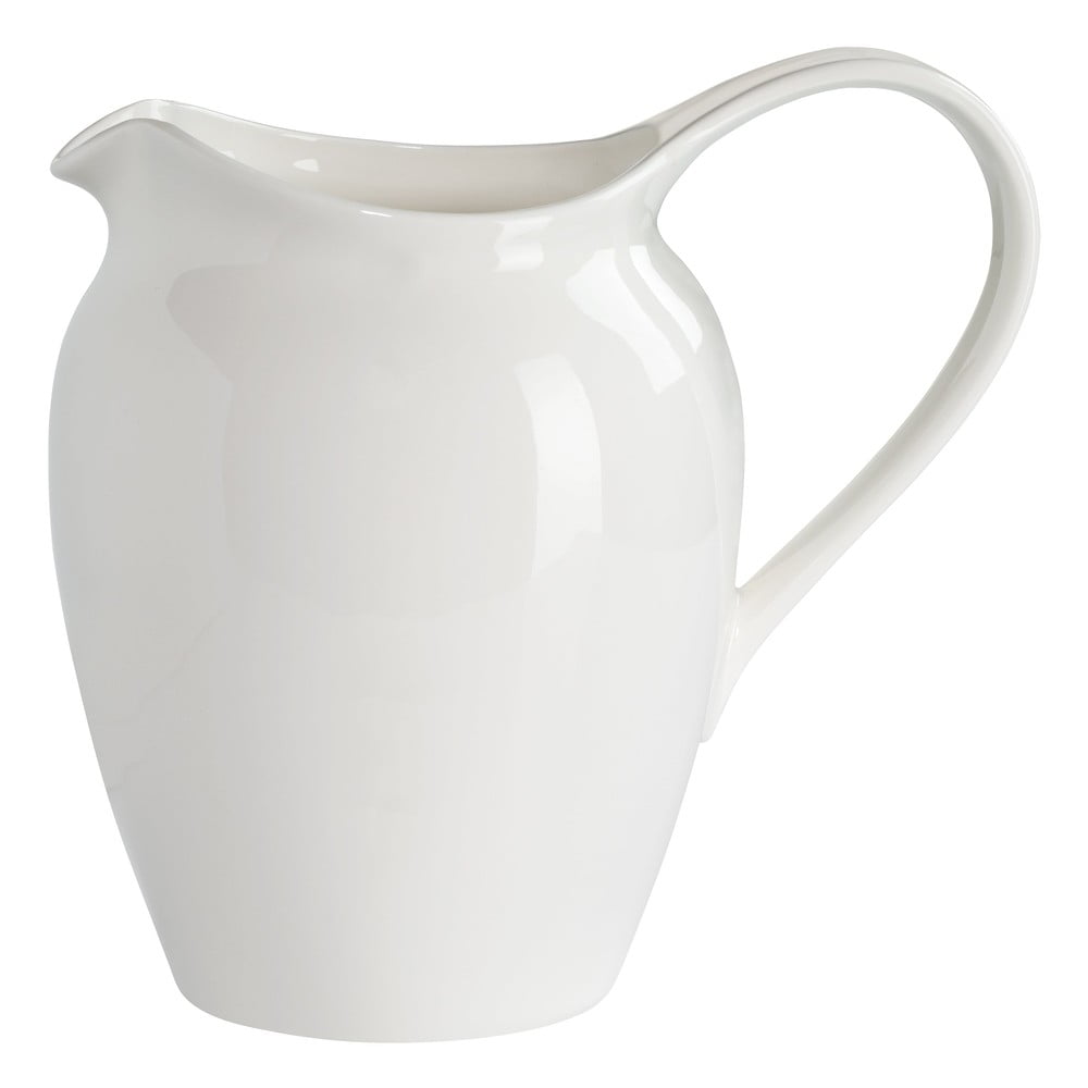 E-shop Biela porcelánová nádobka na mlieko Maxwell & Williams Basic, 2,02 l