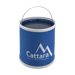 Modrá skladacia nádoba na vodu Cattara, 9 l