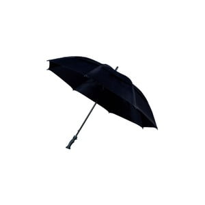 Čierny golfový dáždnik Ambiance Minimalistic, ⌀ 130 cm