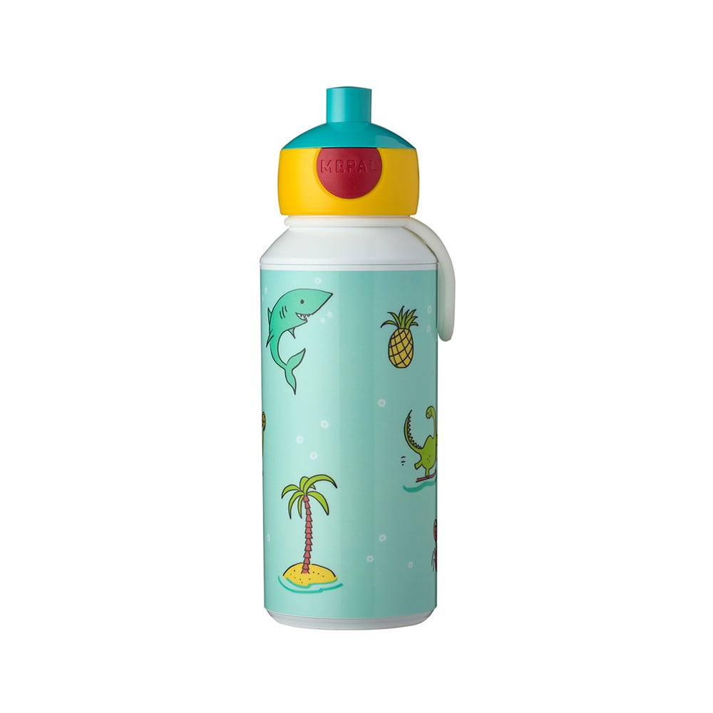 E-shop Detská fľaša na vodu Rosti Mepal Doodle, 400 ml