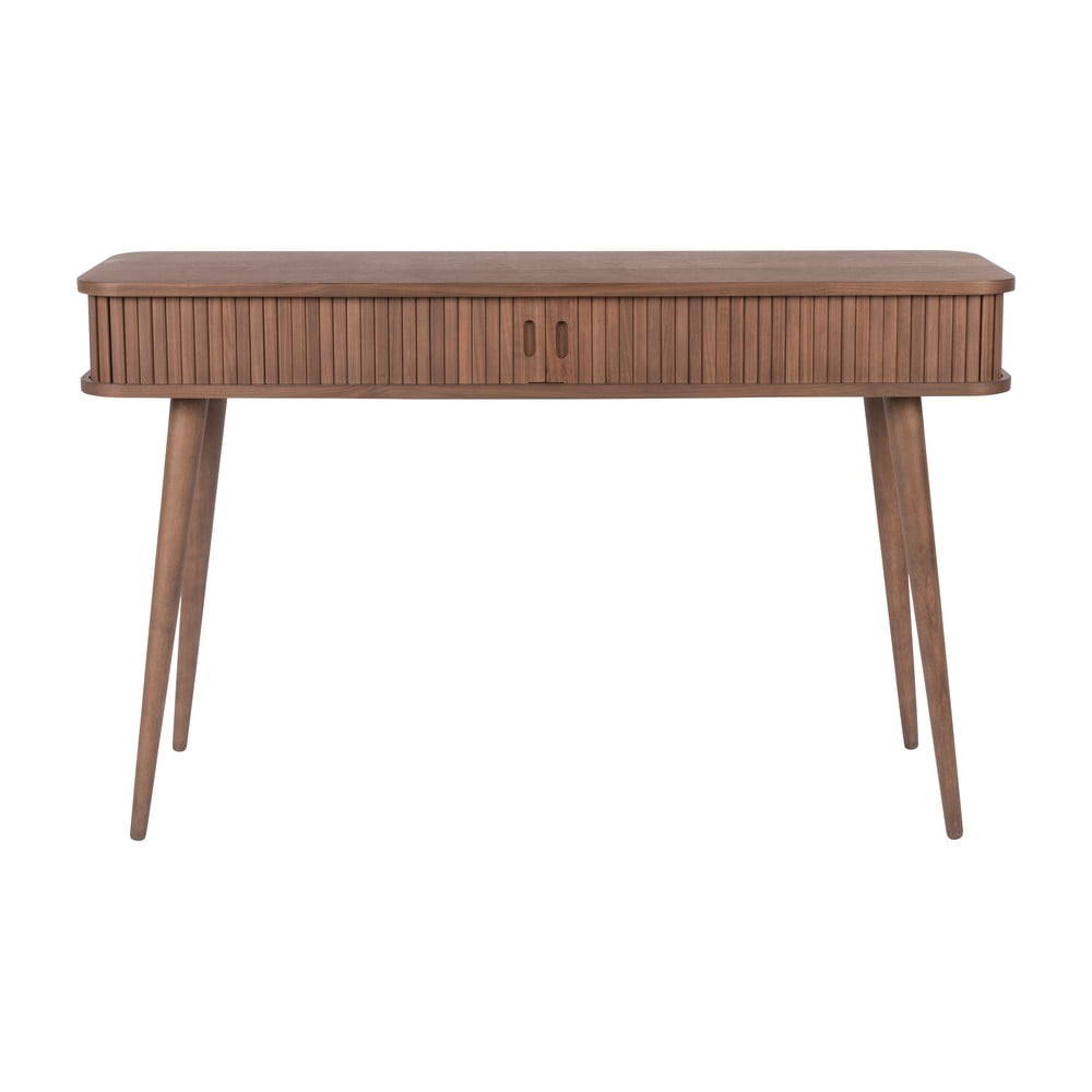 E-shop Hnedý konzolový stôl Zuiver Barbier, dĺžka 120 cm