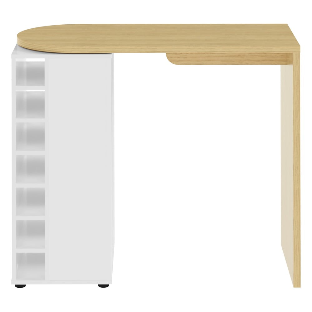 E-shop Barový stôl s doskou v dubovom dekore 110x50 cm Roll - TemaHome