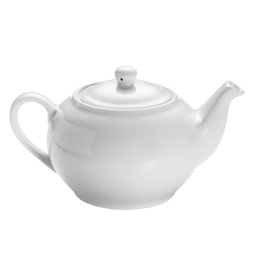 E-shop Biela porcelánová čajová kanvica Maxwell & Williams Basic, 500 ml