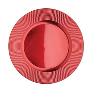 Červený tanier Kitchen Craft Robin