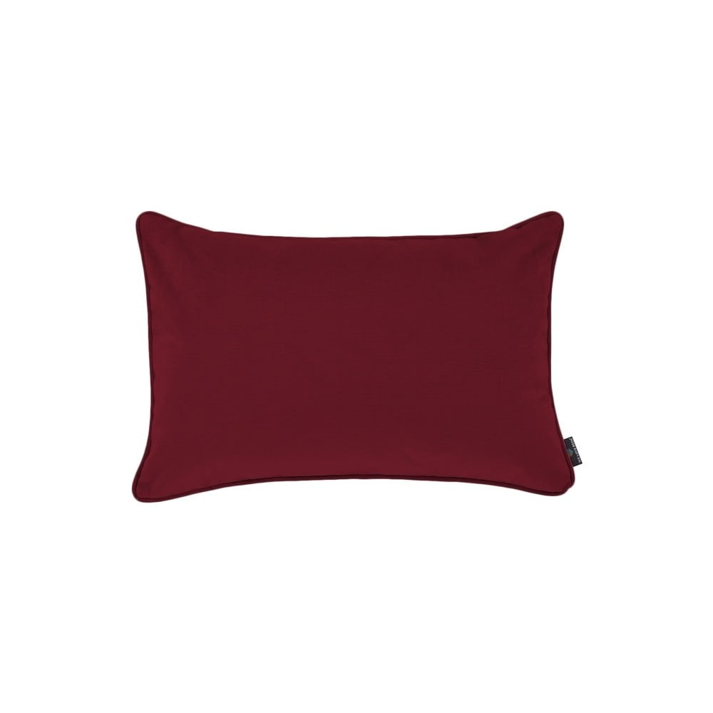 Obrázok Červená obliečka na vankúš WeLoveBeds Elegant Burgundy, 40 × 60 cm