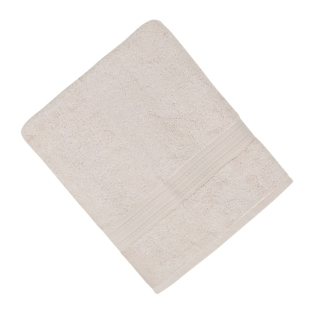 E-shop Béžová bavlnená osuška Lavinya, 70 × 140 cm
