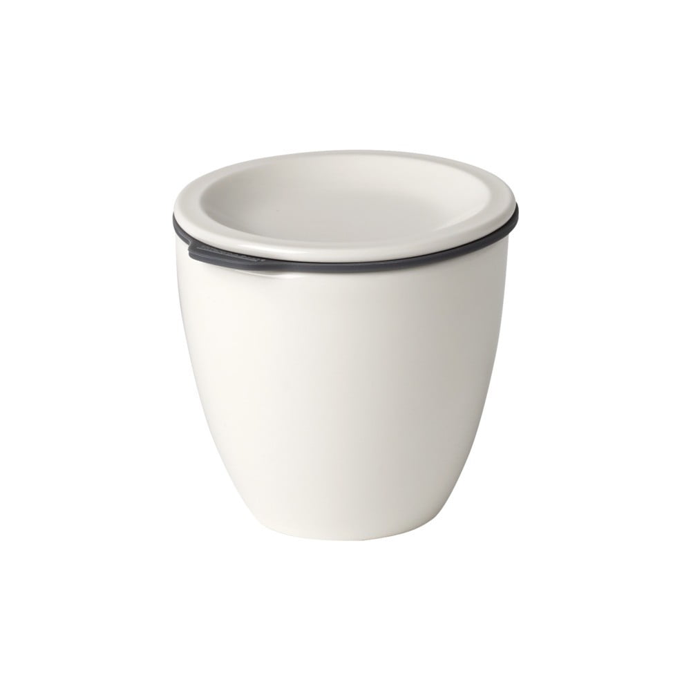 E-shop Biela porcelánová dóza na potraviny Villeroy & Boch Like To Go, ø 7,3 cm