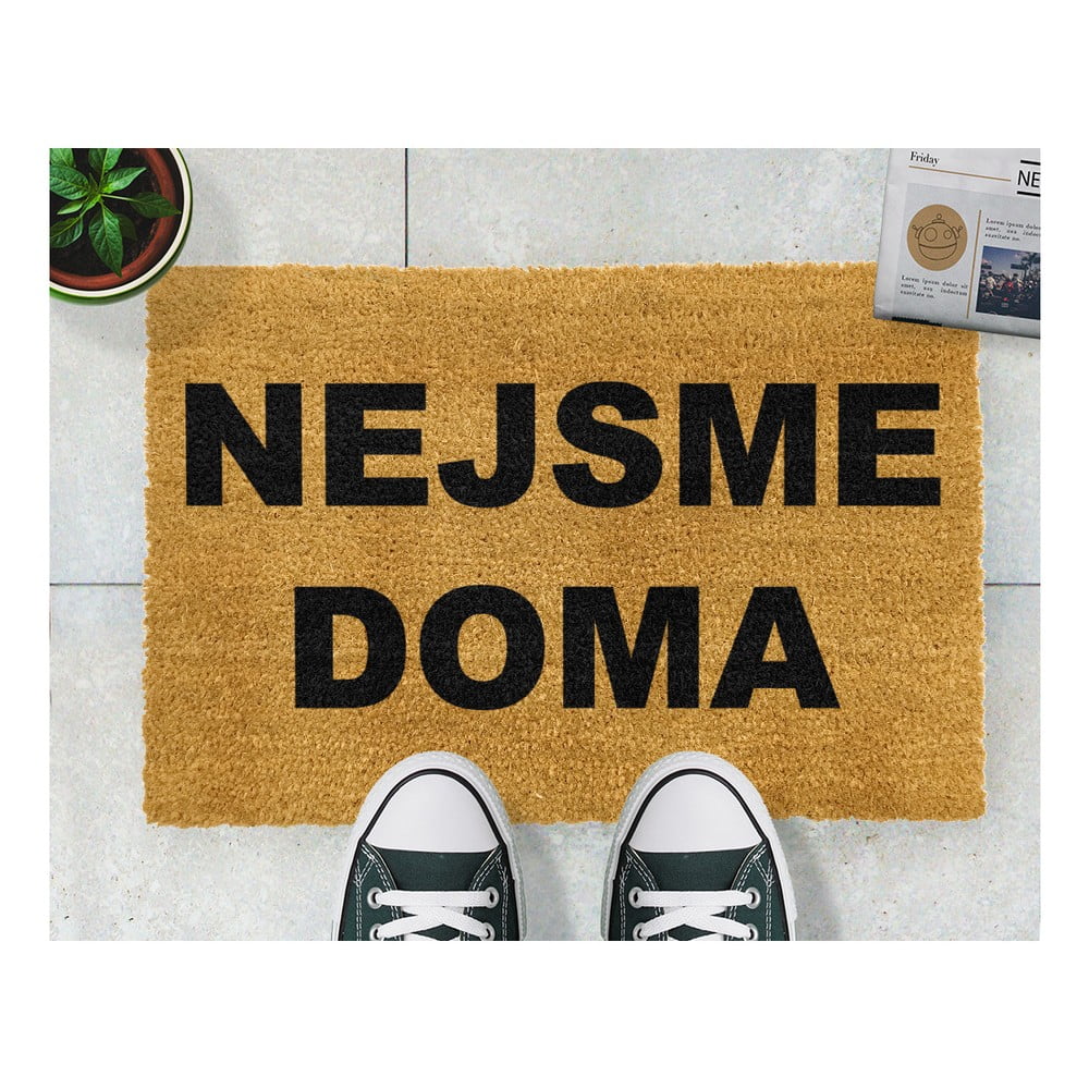 Obrázok Rohožka Artsy Doormats Nejsme doma, 40 × 60 cm