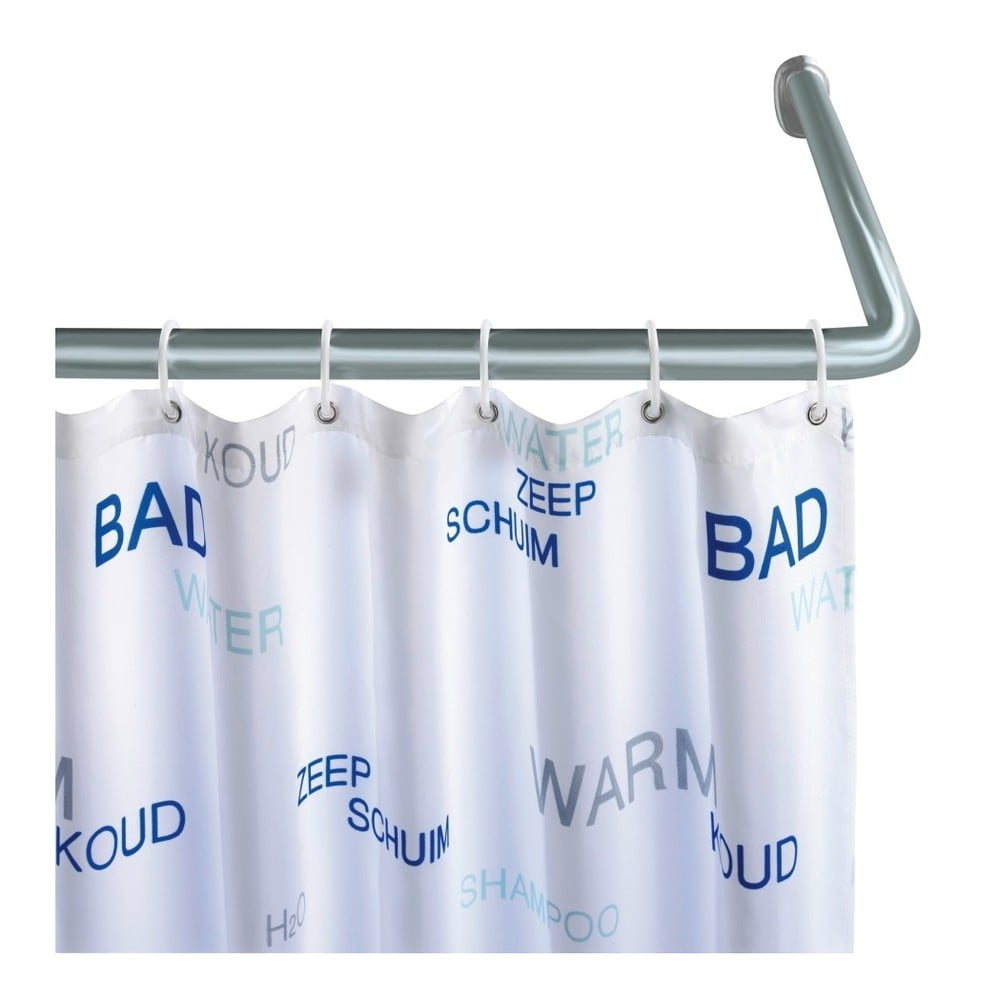 E-shop Univerzálna rohová tyč na sprchový záves Wenko Shower Curtain Rod
