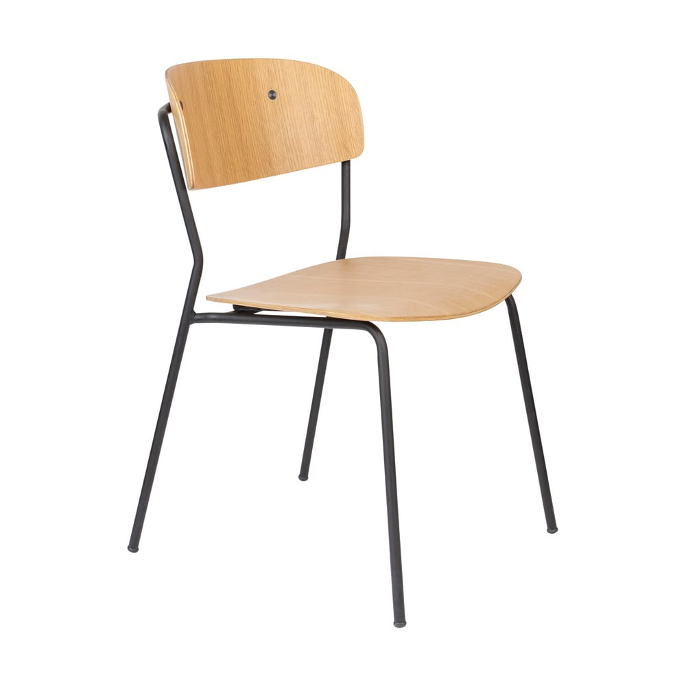 E-shop Jedálenské stoličky v súprave 2 ks v dekore topoľa Jolien - White Label