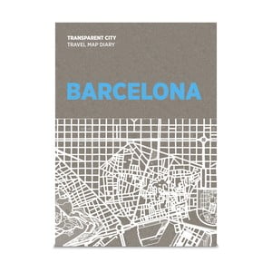 Mapa na poznámky Palomar Transparent City Barcelona