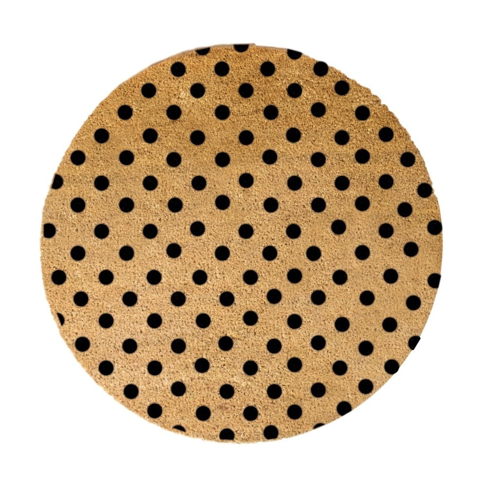 Obrázok Guľatá rohožka Artsy Doormats Dots, ⌀ 70 cm