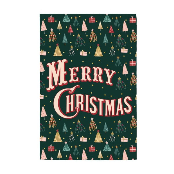 Bavlnená utierka eleanor stuart Merry Christmas, 46 x 71 cm