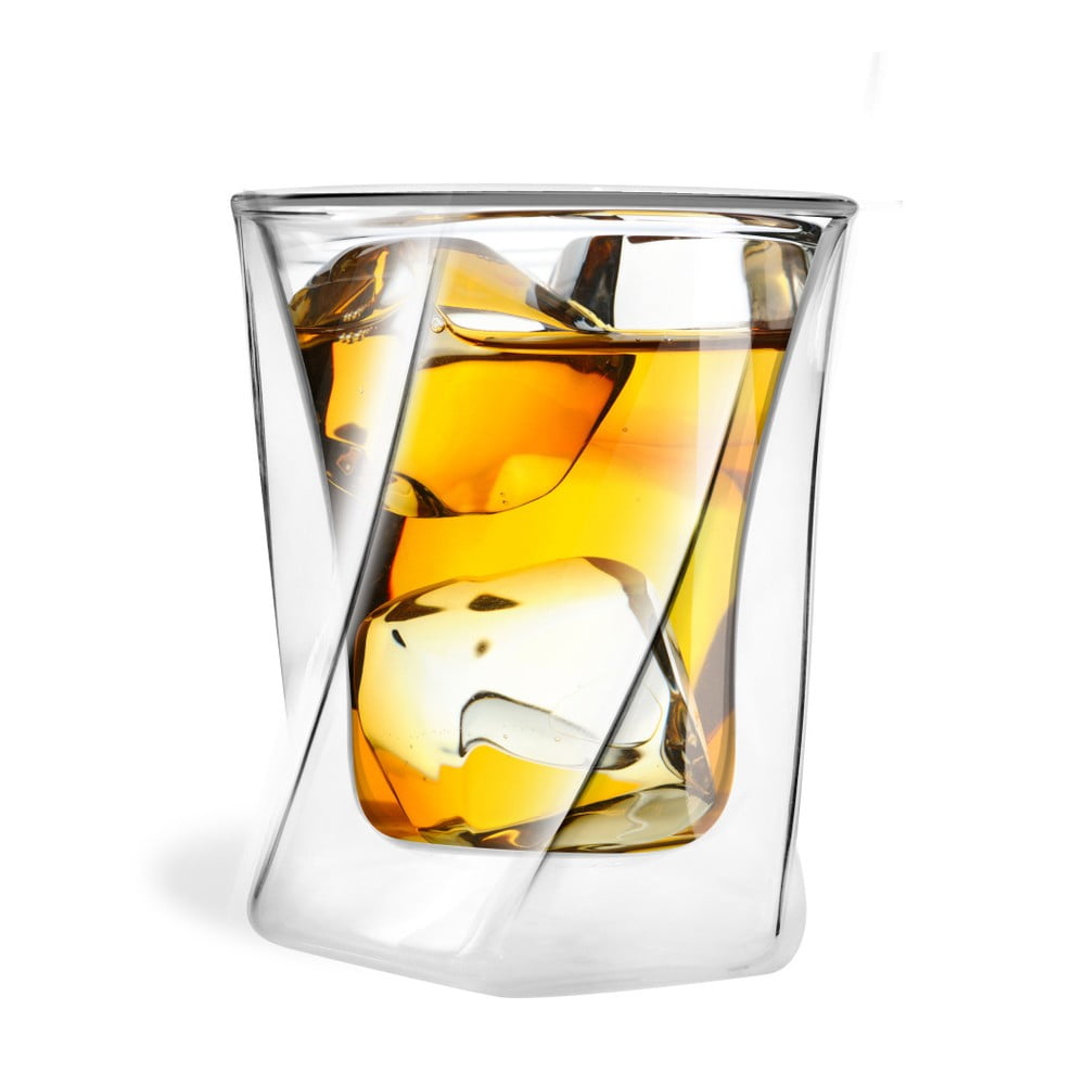 E-shop Dvojitý pohár na whiskey Vialli Design, 300 ml