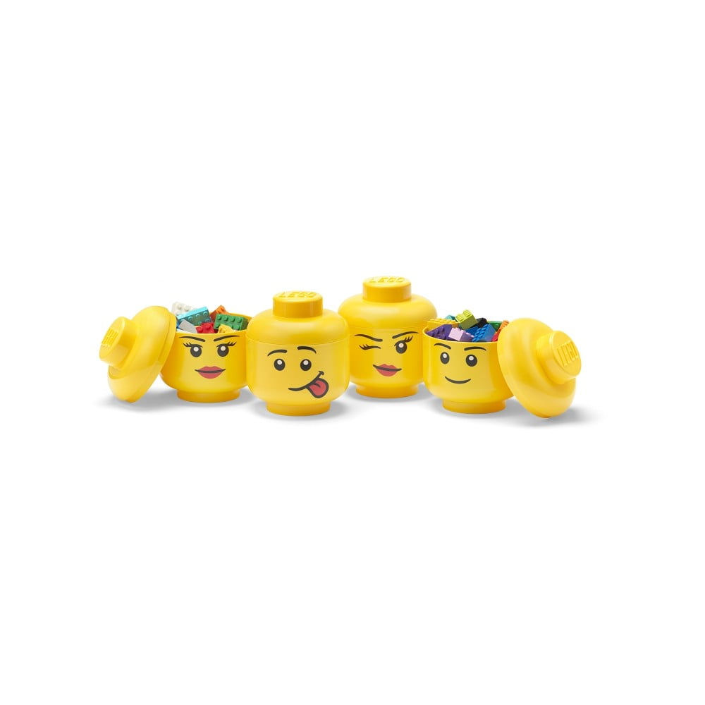 E-shop Plastové detské úložné boxy v súprave 4 ks Multi-Pack - LEGO®