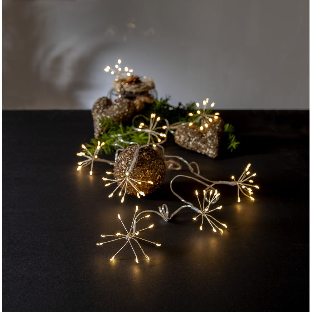 E-shop Vianočná svetelná reťaz 210 cm Dew Drop Flower - Star Trading