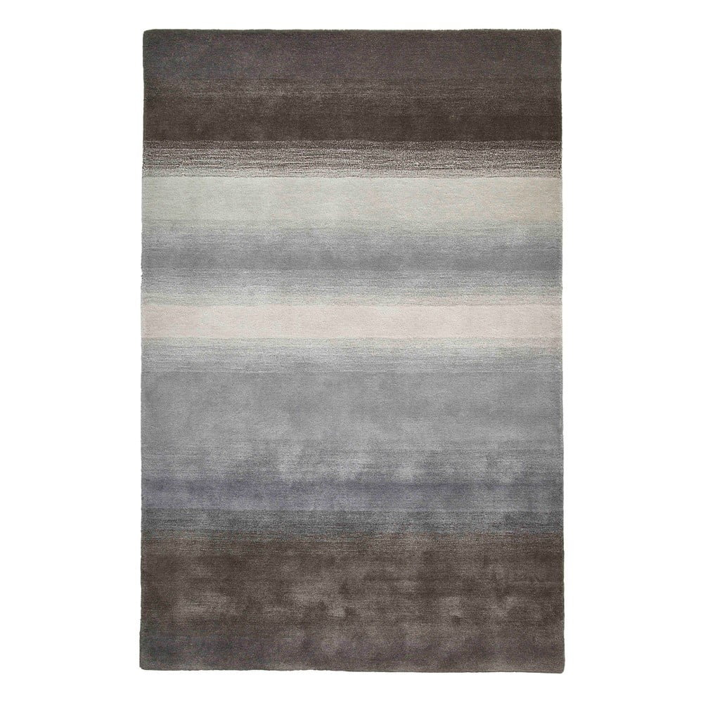 E-shop Šedý vlnený koberec 230x150 cm Elements - Think Rugs