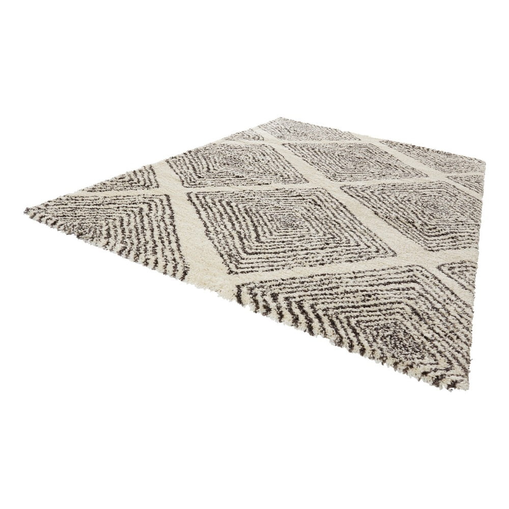 Obrázok Krémovosivý koberec Mint Rugs Allure Grey Creme, 80 × 150 cm