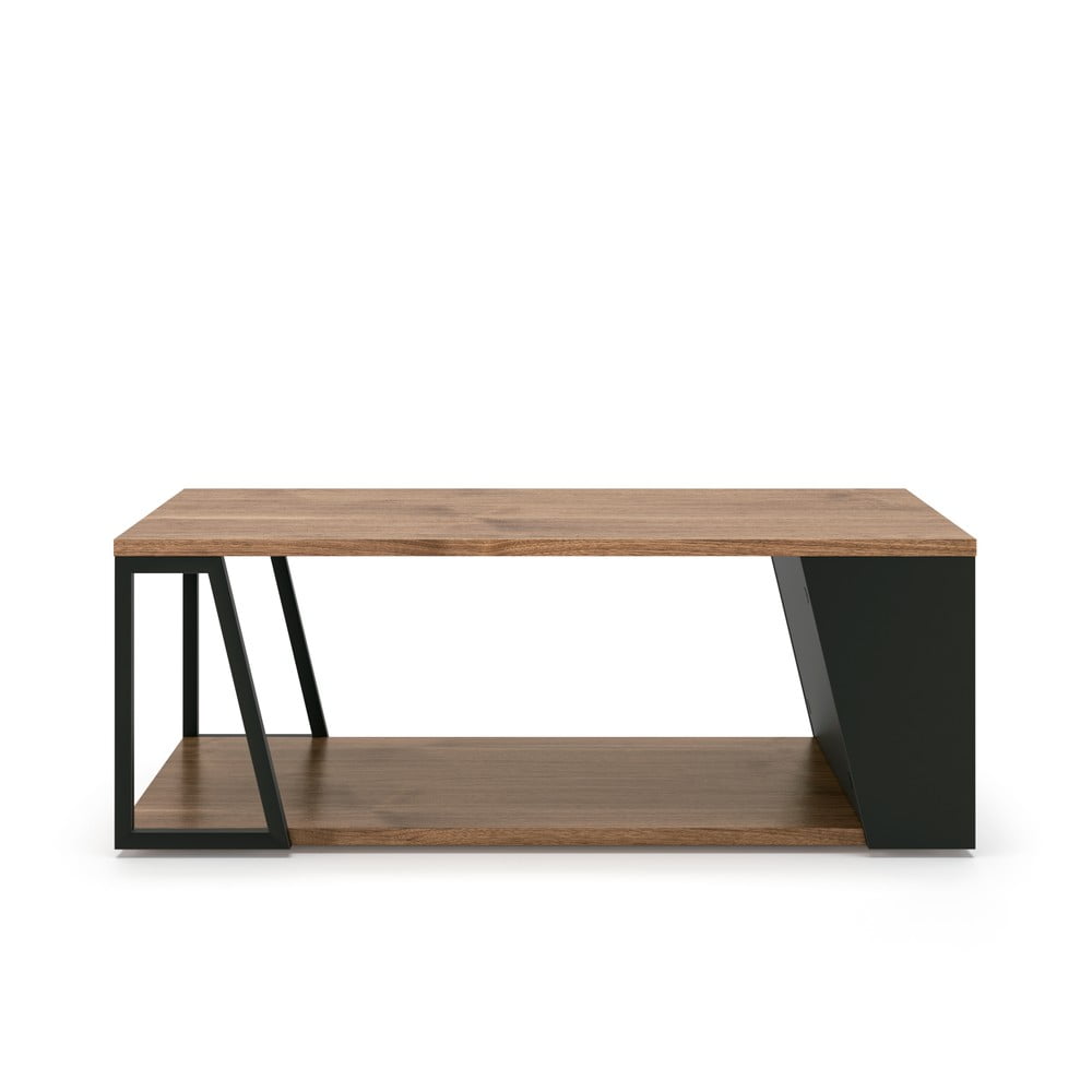 E-shop Konferenčný stolík s doskou v dekore orechového dreva 100x55 cm Albi - TemaHome