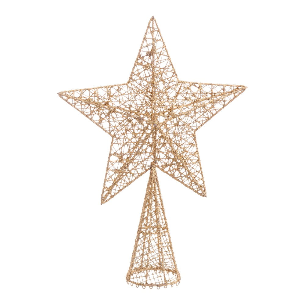 E-shop Hviezda na vianočný strom v zlatej farbe Unimasa Estrella