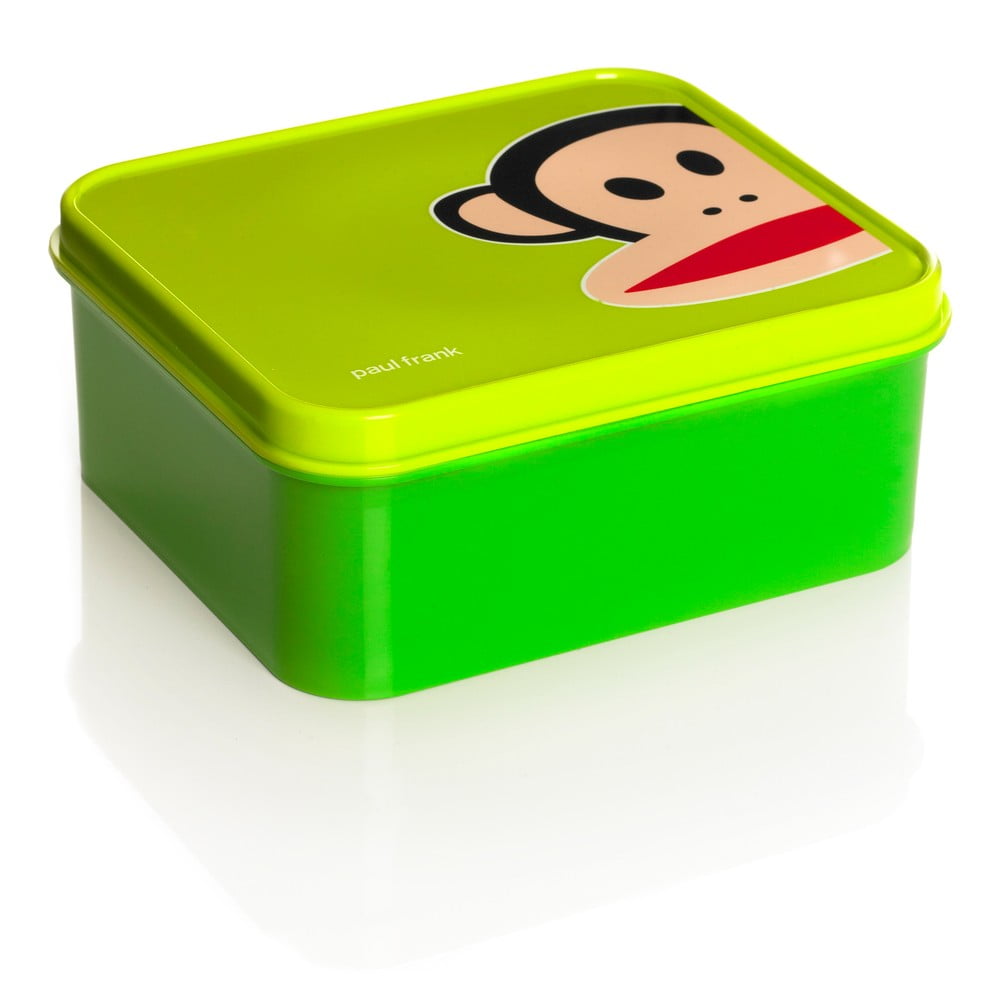 Zelený desiatový box Paul Frank