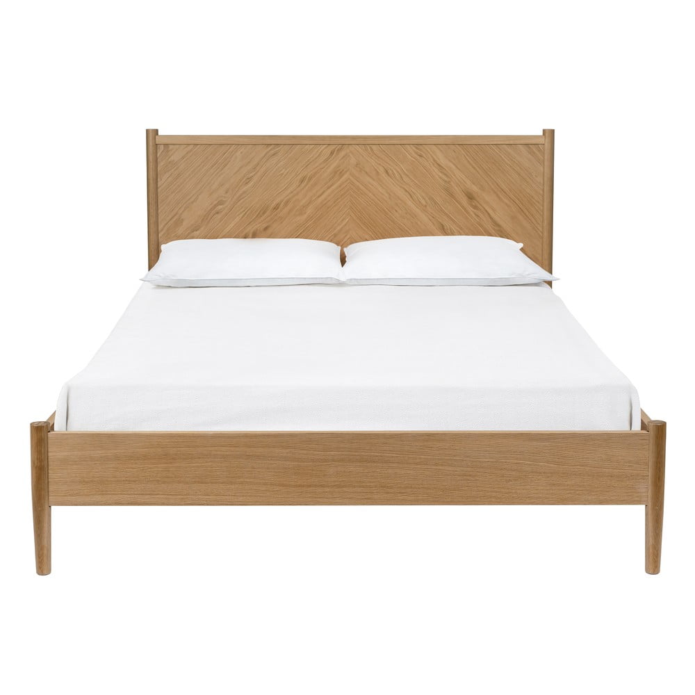 E-shop Dvojlôžková posteľ Woodman Farsta Angle, 140 × 200 cm