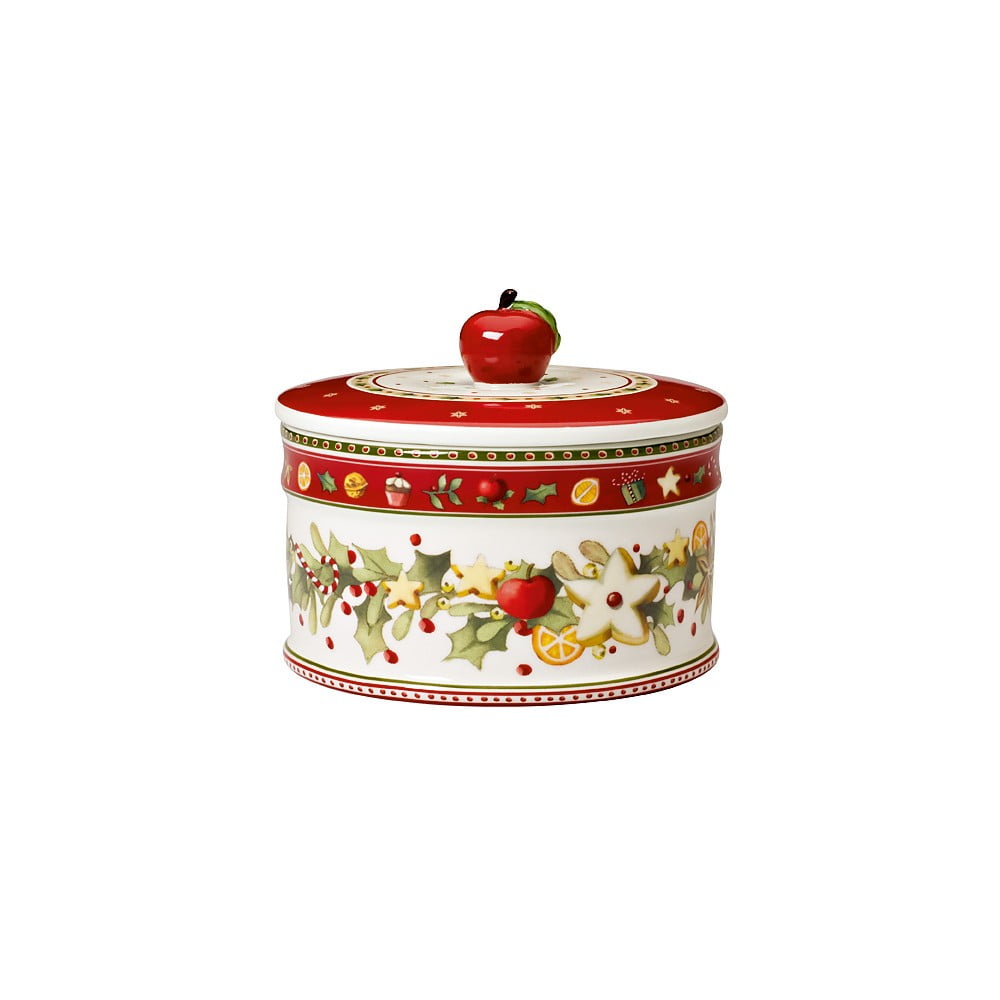 E-shop Porcelánová vianočná dóza Winter Bakery Delight Villeroy&Boch, ø 14 cm