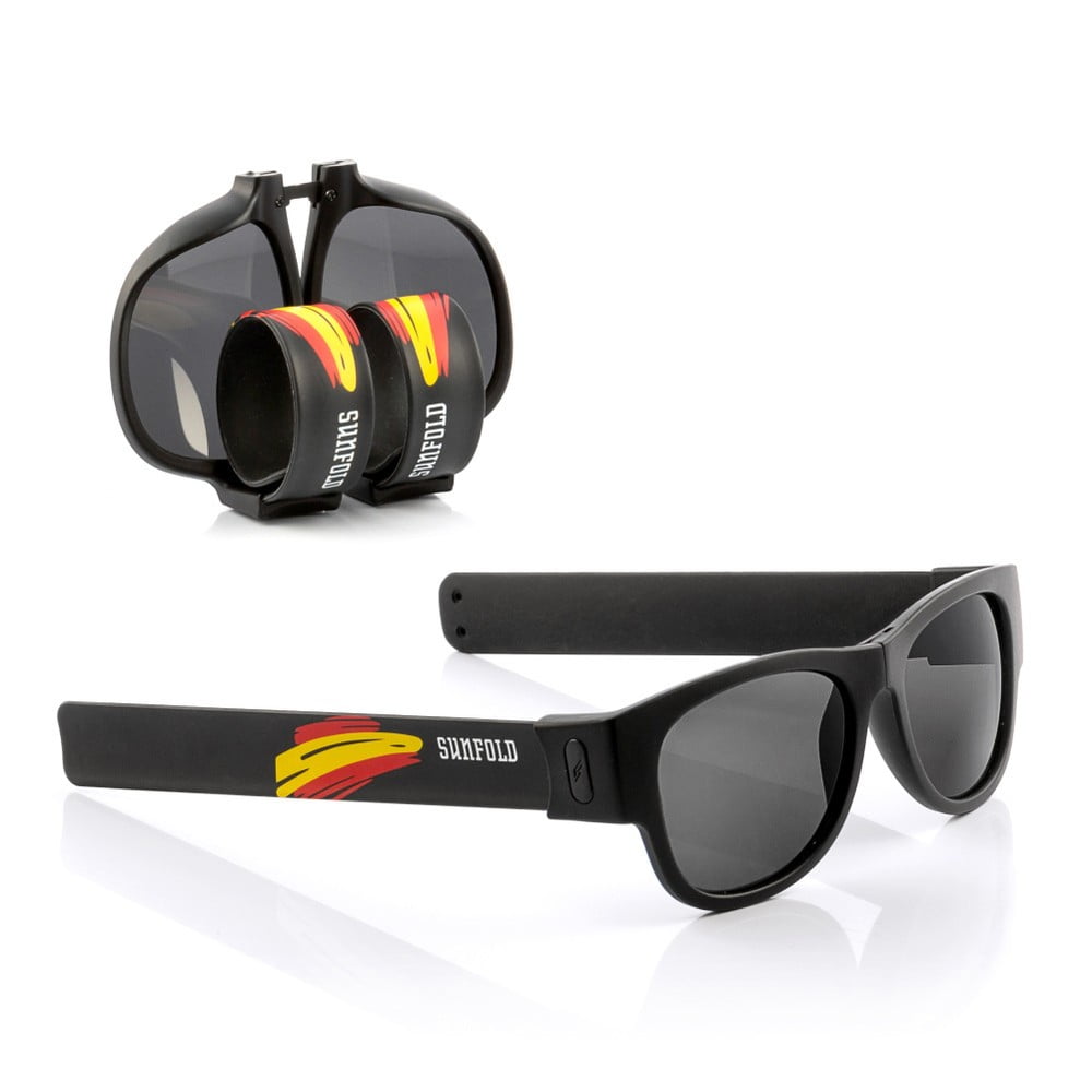 E-shop Čierne zrolovateľné slnečné okuliare InnovaGoods Sunfold Mondial Spain