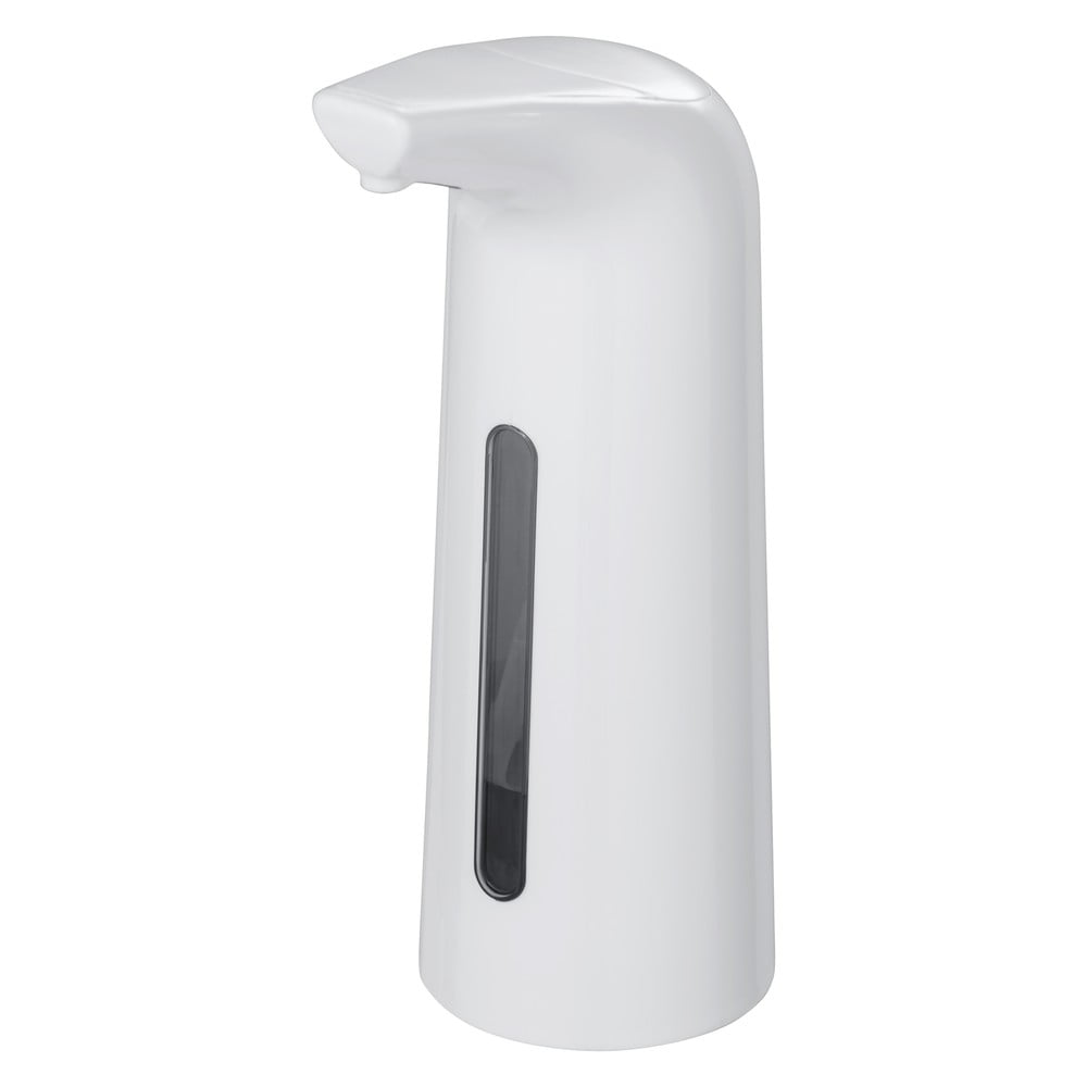 E-shop Biely automatický dávkovač mydla alebo dezinfekcie Wenko Larino, 400 ml