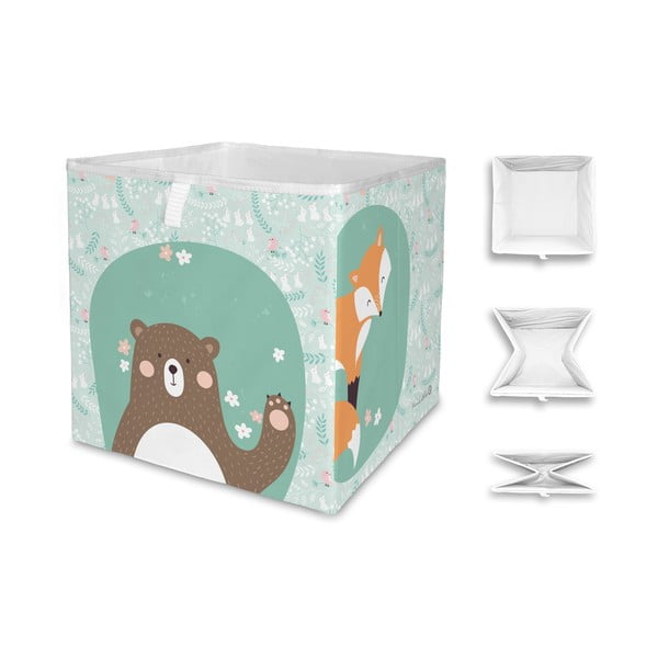 Detský úložný box Mr. Little Fox Close Friends Dark
