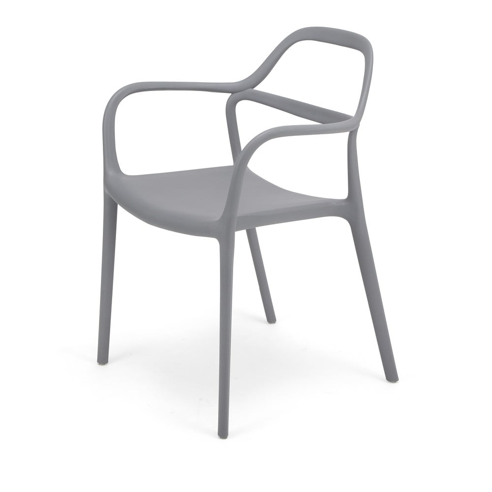 E-shop Súprava 2 sivých jedálenských stoličiek Bonami Selection Dali Chaur