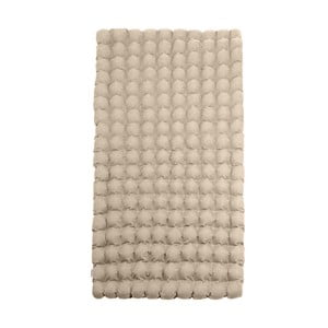 Béžový relaxačný masážny matrac Linda Vrňáková Bubbles, 110 × 200 cm