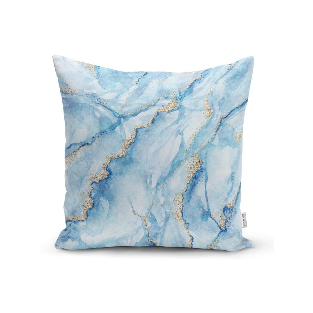 E-shop Obliečka na vankúš Minimalist Cushion Covers Aquatic Marble, 45 x 45 cm