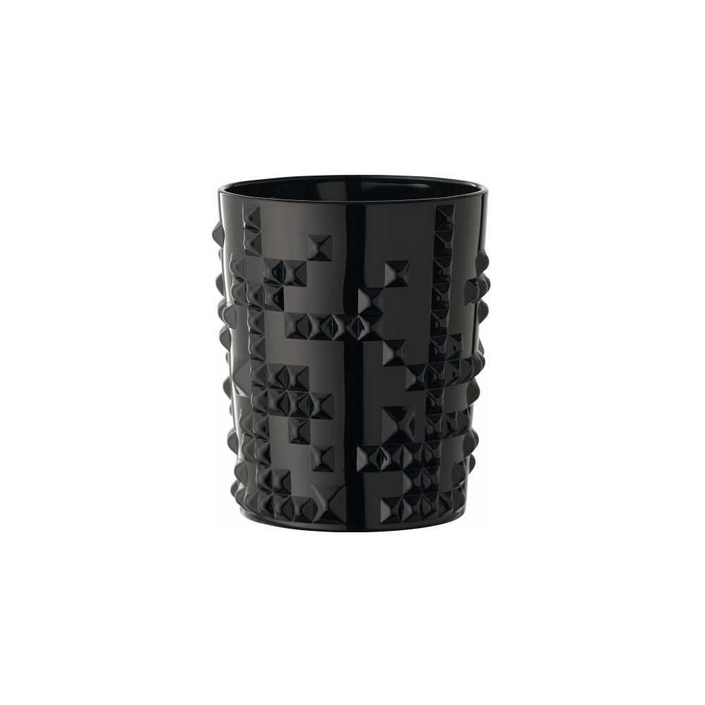 E-shop Čierny pohár z krištáľového skla Nachtmann Punk, 348 ml
