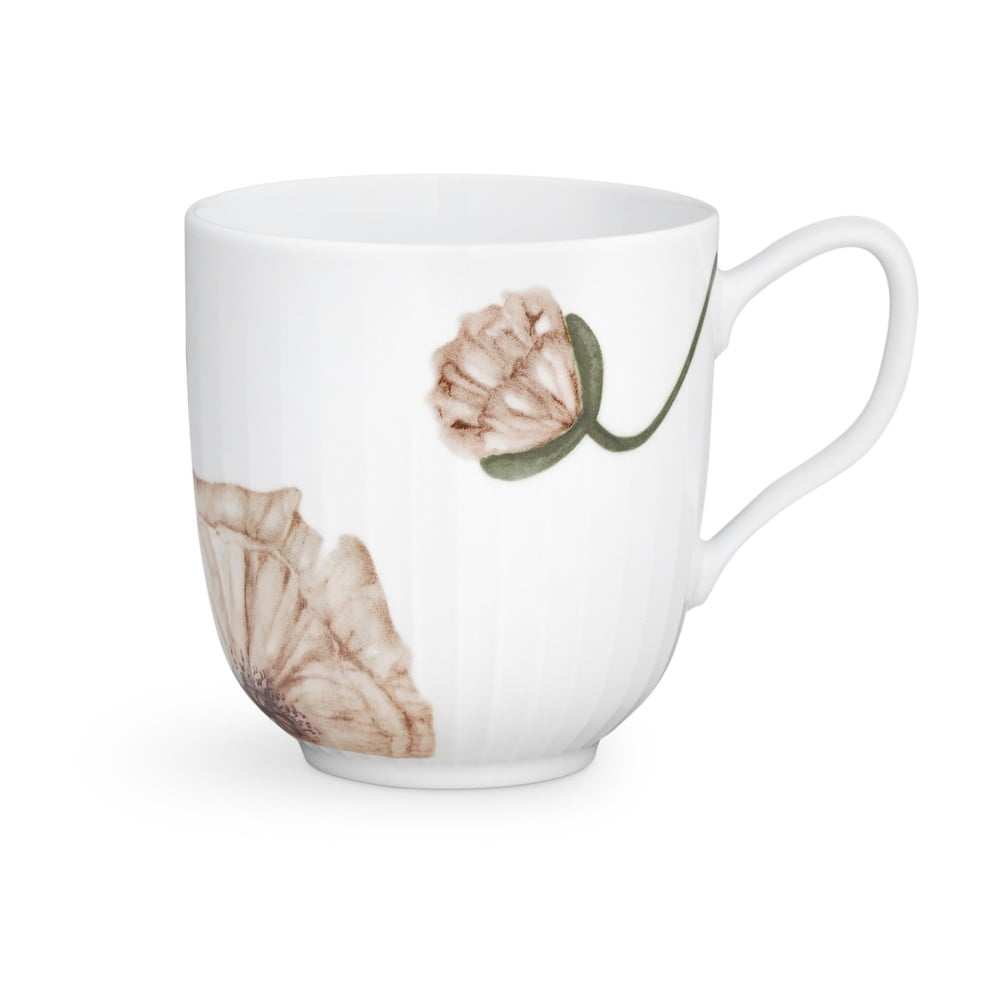 Obrázok Biely porcelánový hrnček Kähler Design Hammershøi Poppy, 330 ml