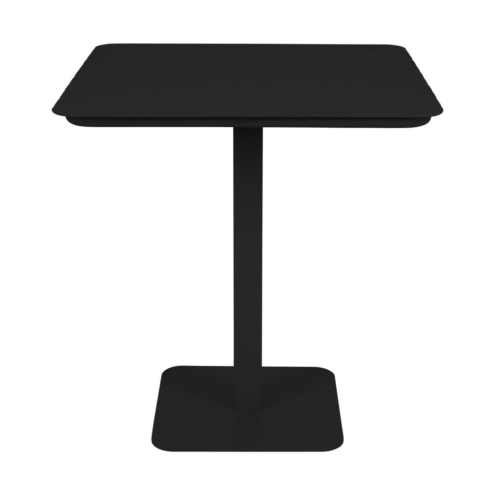 E-shop Čierny záhradný jedálenský stôl Zuiver Vondel, 71 x 71 cm