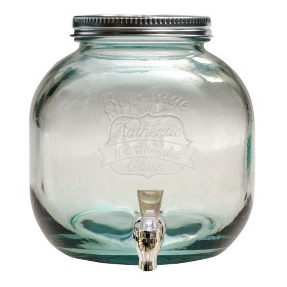 Nádoba na limonádu z recyklovaného skla Ego Dekor Authentic, 6 l