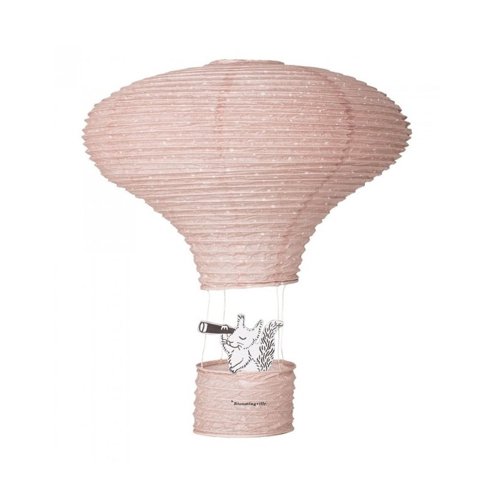 Ružový papierový lampáš Bloomingville Lantern