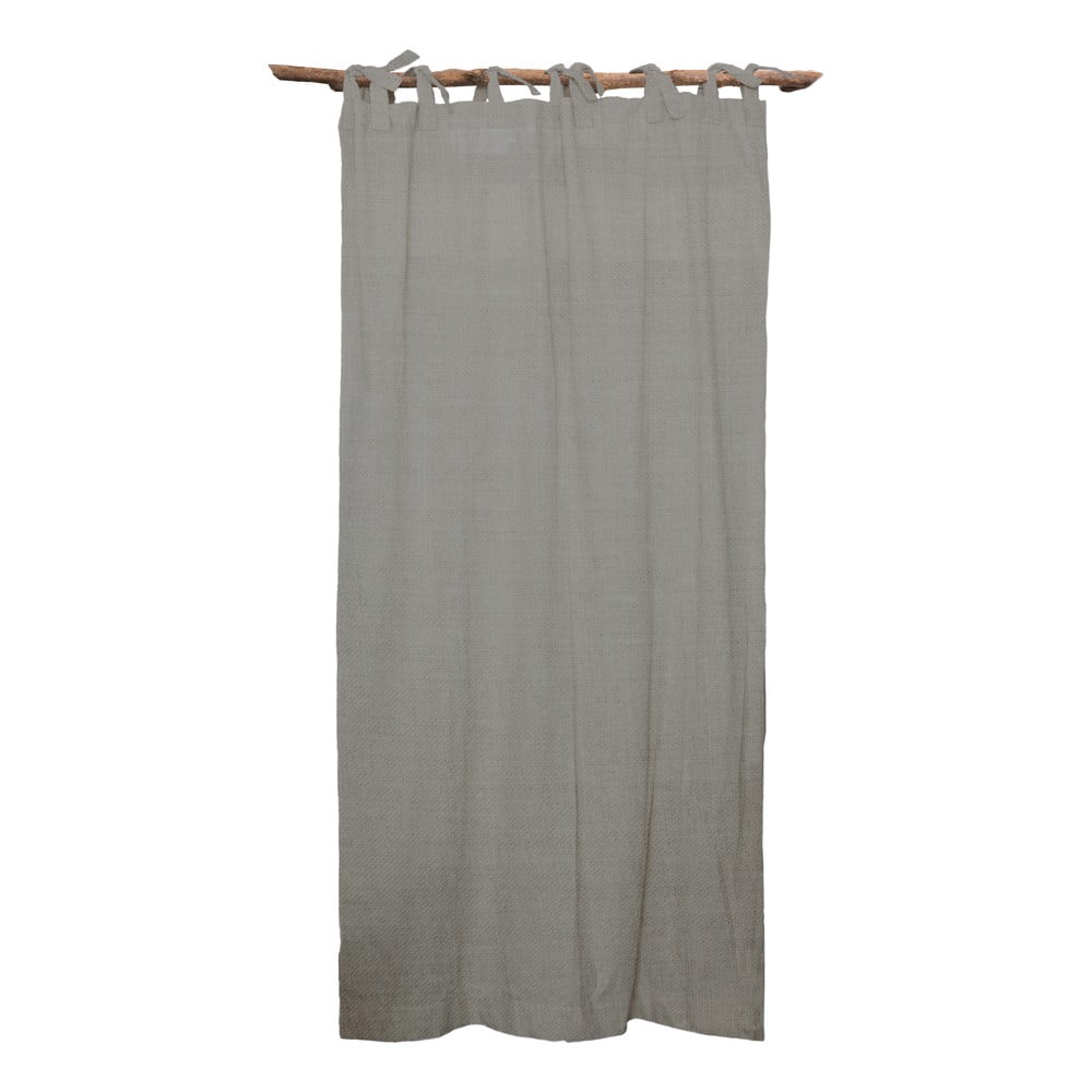 Obrázok Sivý záves Linen Couture Cuture Cortina Hogar Cool Grey