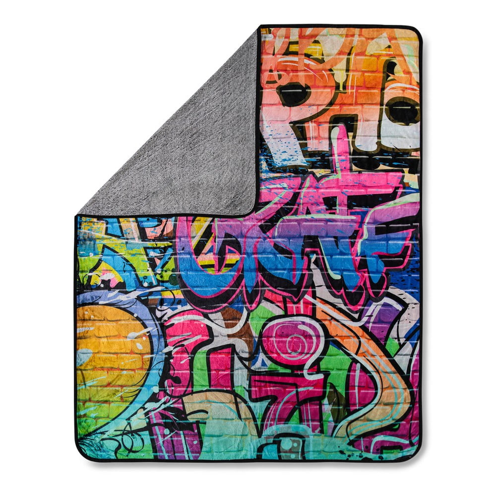 Obrázok Prikrývka HIP Graffity Multi, 130 × 160 cm