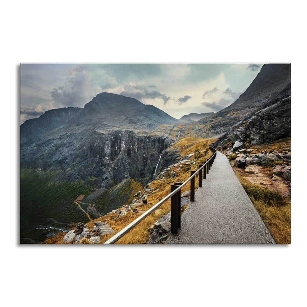 Obrázok Obraz Styler Glasspik Views Norway Mountains, 80 × 120 cm