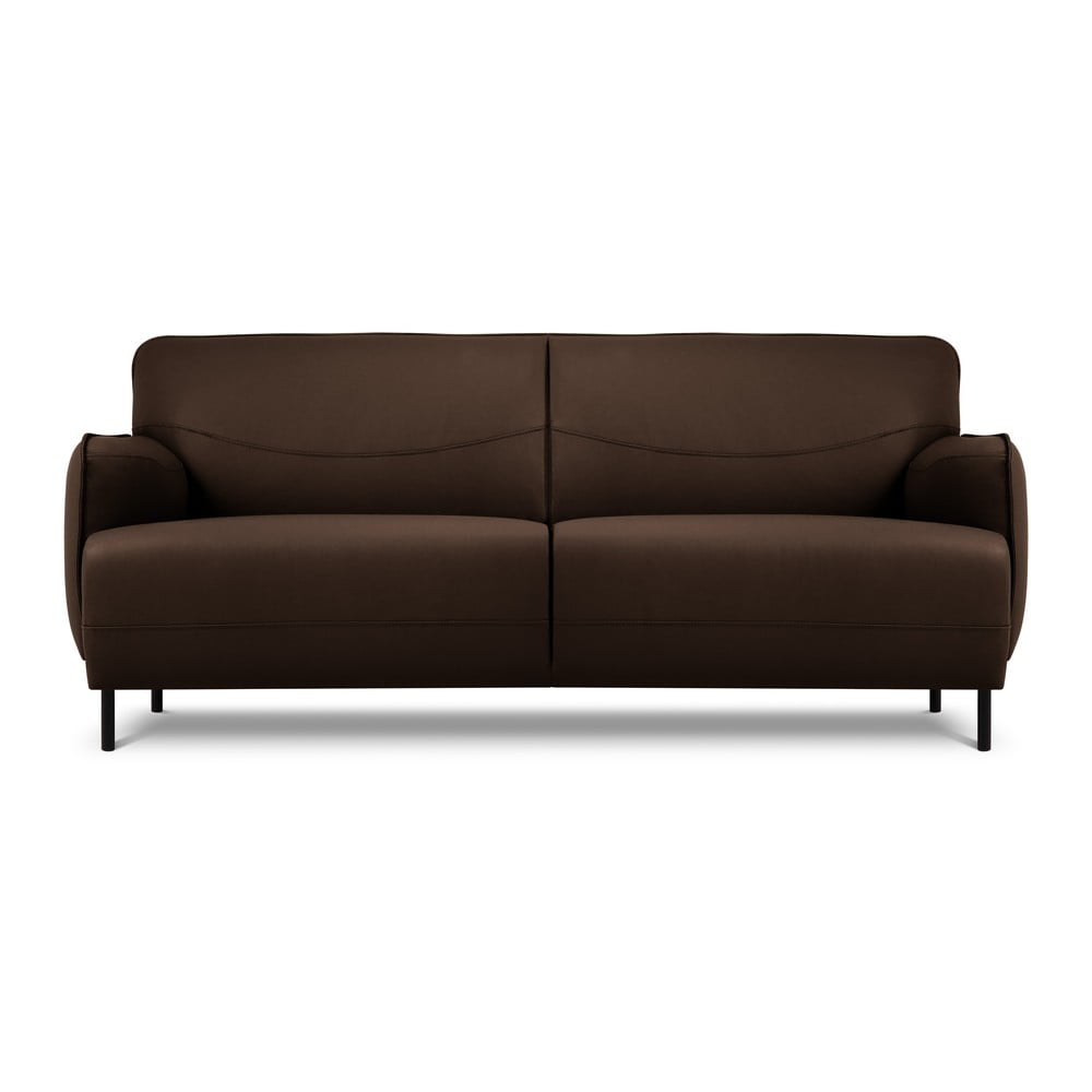 E-shop Hnedá kožená pohovka Windsor & Co Sofas Neso, 175 x 90 cm