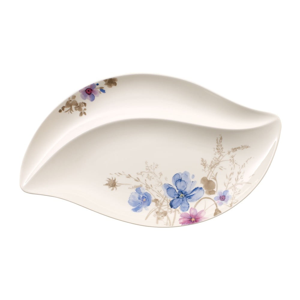 Obrázok Servírovací porcelánový podnos s motívom kvetín Villeroy & Boch Mariefleur Serve, 50 x 30 cm